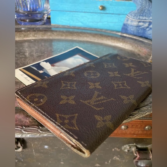Vintage Auth LOUIS VUITTON Porte Valeurs Valet Organizer WALLET Designer Luxury - Picture 11 of 13